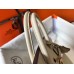 Hermes Birkin 25cm Bag In Beton Clemence Leather GHW