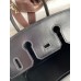 Hermes Birkin 25 Retourne Handmade Bag In Black Box Calfskin