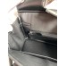 Hermes Birkin 25 Retourne Handmade Bag In Black Box Calfskin