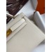 Hermes Kelly Mini II Sellier Handmade Bag In Craie Swift Calfskin