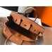 Hermes Birkin 25cm Bag In Gold Clemence Leather GHW