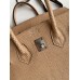 Hermes Birkin 25 Retourne Handmade Bag In Beige Lizard Leather