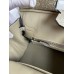Hermes Birkin 25 Retourne Handmade Bag In Ombre Lizard Leather