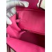 Hermes Birkin 25 Retourne Handmade Bag In Pink Lizard Leather