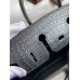 Hermes Birkin 25 Handmade Bag In Black Crocodile Niloticus Matte Skin