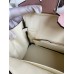 Hermes HSS Birkin 25 Bicolor Bag in Pink and Craie Chevre Mysore Leather