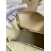 Hermes Birkin 25 Retourne Handmade Bag In Parchemin Ostrich Leather