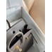 Hermes Birkin 25 Sellier Handmade Bag In Etain Epsom Calfskin