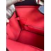 Hermes HSS Birkin 30 Bicolor Bag in Blue Saphir and Rose Lipstick Epsom Calfskin