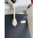 Hermes HSS Birkin 30 Bicolor Bag in Black and Craie Epsom Calfskin