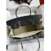 Hermes HSS Birkin 30 Bicolor Bag in Black and Craie Epsom Calfskin