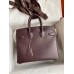 Hermes Shadow Birkin 25 Limited Edition Bag In Chocolat Swift Calfskin
