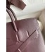 Hermes Shadow Birkin 25 Limited Edition Bag In Chocolat Swift Calfskin