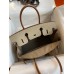 Hermes HSS Birkin 30 Bicolor Bag in Trench and Gold Epsom Calfskin