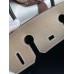 Hermes HSS Birkin 30 Bicolor Bag in Taupe and Black Epsom Calfskin