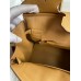 Hermes Birkin 30 Retourne Handmade Bag In Biscuit Clemence Leather