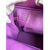 Hermes Birkin 30 Retourne Handmade Bag In Anemone Epsom Calfskin