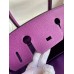 Hermes Birkin 30 Retourne Handmade Bag In Anemone Epsom Calfskin