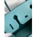 Hermes Birkin 30 Retourne Handmade Bag In Blue Atoll Epsom Calfskin