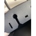 Hermes Birkin 30 Retourne Handmade Bag In Blue Nuit Epsom Calfskin