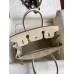 Hermes Birkin 30 Retourne Handmade Bag In Craie Epsom Calfskin