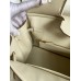Hermes Birkin 30 Retourne Handmade Bag In Craie Epsom Calfskin