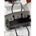 Hermes Birkin 30 Retourne Handmade Bag In Etain Epsom Calfskin