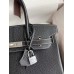 Hermes HSS Birkin 30 Bicolor Bag in Black and Red Chevre Mysore Leather