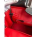 Hermes HSS Birkin 30 Bicolor Bag in Black and Red Chevre Mysore Leather