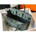 Hermes Birkin 25cm Bag In Vert Amande Clemence Leather GHW