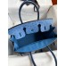 Hermes Birkin 30 Retourne Handmade Bag In Mykonos Ostrich Leather