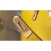 Hermes Birkin 25cm Bag In Yellow Clemence Leather GHW