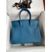 Hermes Birkin 30 Retourne Handmade Bag In Colvert Clemence Leather