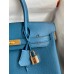 Hermes Birkin 30 Retourne Handmade Bag In Colvert Clemence Leather