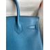 Hermes Birkin 30 Retourne Handmade Bag In Colvert Clemence Leather