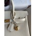 Hermes Birkin 30 Retourne Handmade Bag In Nata Clemence Leather