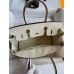 Hermes Birkin 30 Retourne Handmade Bag In Nata Clemence Leather