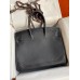 Hermes Ghillies Birkin 35cm Limited-edition Bag In Black Calfskin