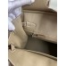 Hermes Birkin 30 Retourne Handmade Bag In Taupe Clemence Leather