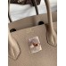 Hermes Birkin 30 Retourne Handmade Bag In Trench Clemence Leather