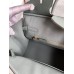 Hermes Birkin 30 Retourne Handmade Bag In Vert Amande Clemence Leather