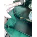 Hermes Birkin 30 Handmade Bag In Green Crocodile Porosus Shiny Skin