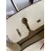 Hermes Birkin 30 Retourne Handmade Bag In Nata Swift Leather