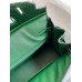 Hermes Birkin 30 Handmade Bag In Malachite Crocodile Niloticus Shiny Skin