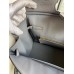Hermes Birkin 30 Retourne Handmade Bag In Gris Asphalt Ostrich Leather