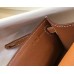 Hermes Kelly Pochette Bag In God Epsom Leather