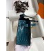 Hermes Kelly Pochette Handmade Bag In Colvert Shiny Alligator Leather