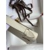 Hermes Kelly Pochette Handmade Bag In Craie Epsom Calfskin
