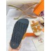 Hermes Womens Chypre Sandals in Tan Suede with Shearling