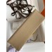 Hermes Kelly Pochette Handmade Bag In Trench Epsom Calfskin